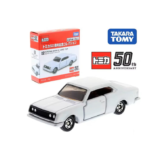 Toyota Corona Mark II Hard Top Edición 50 Aniversario - Takara Tomy Tomica - Escala 1/64