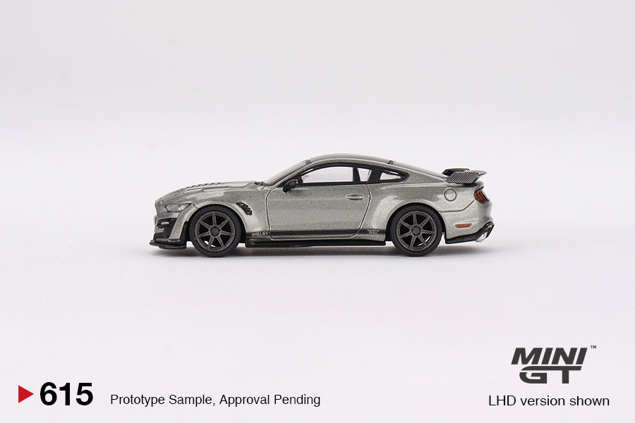 Shelby GT500 SE Widebody Pepper Gray Metallic - Mini GT - Scala 1/64 MGT00615