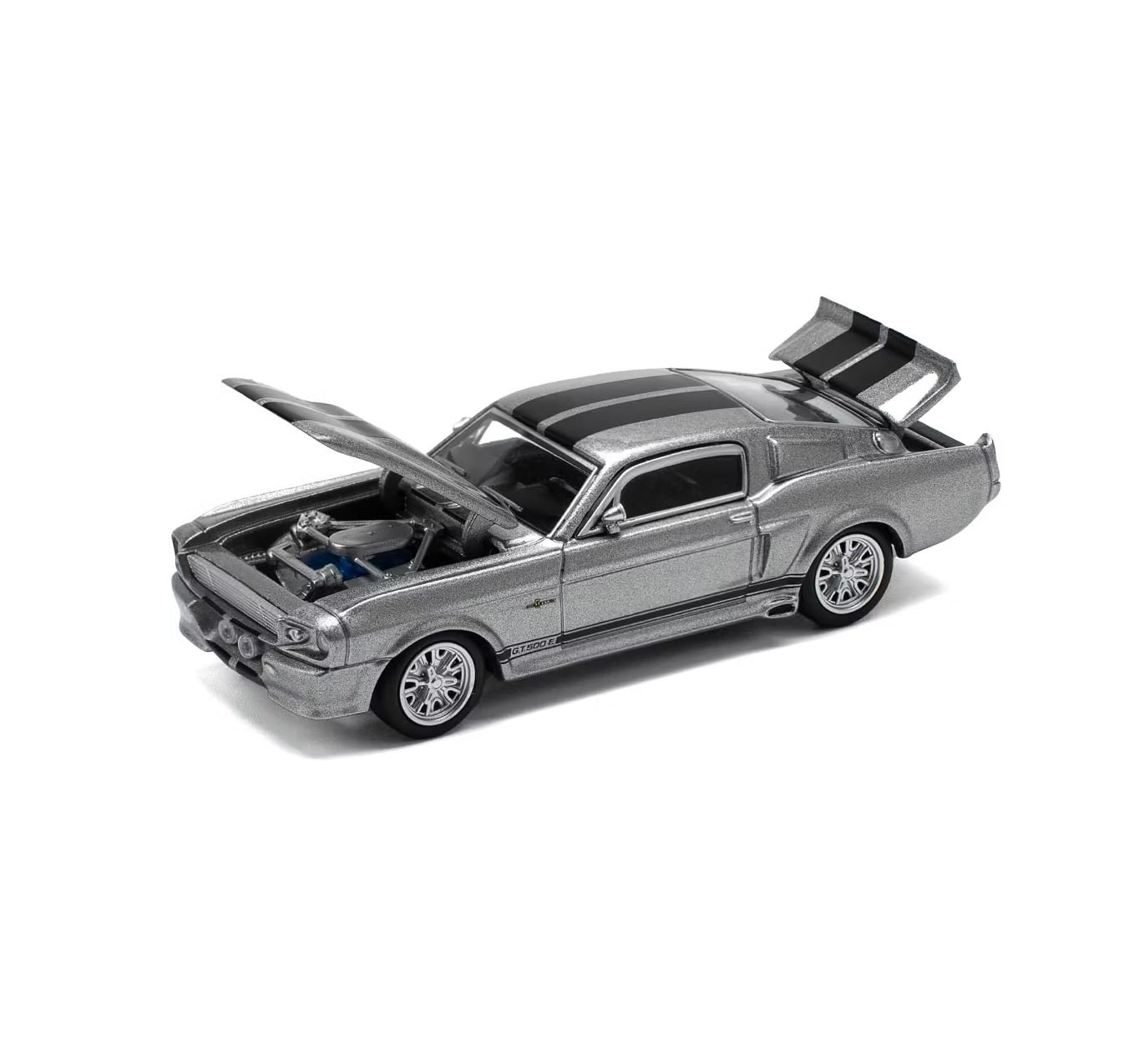 Shelby Mustang GT500 Grey / Black - Pop Race - Scala 1/64 PR64-195
