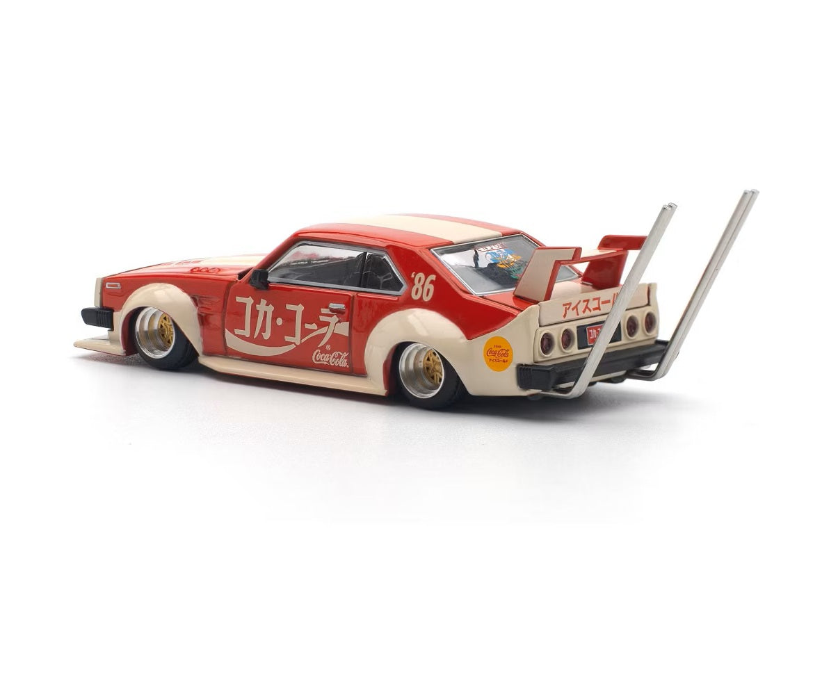 Skyline GT-R V8 Drift "Hakosuka" Coca Cola (Japan) - Pop Race - Scala 1/64 PR64-135