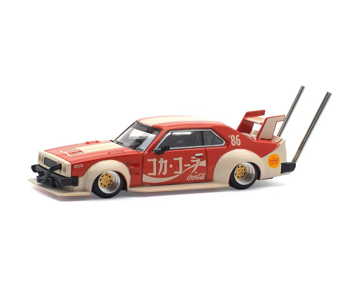 Skyline GT-R V8 Drift "Hakosuka" Coca Cola (Japan) - Pop Race - Scala 1/64 PR64-135