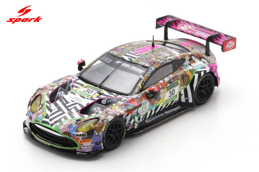 Aston Martin Vantage AMR GT3 EVO #30 Walkenhorst Motorsport 24H Nürburgring 2025 - Spark Model - Scala 1/64 64S058