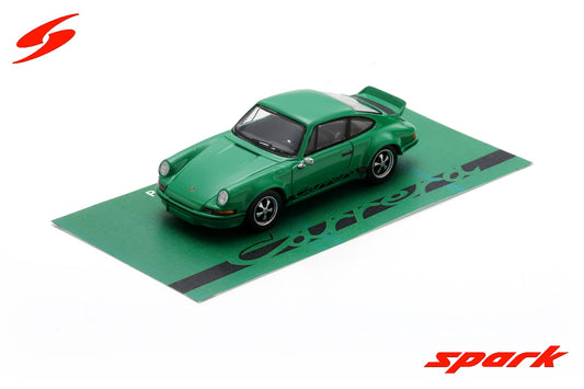 1973 Porsche 911 Carrera 2.8 RSR (Green with black stripe) - Spark Model - Scala 1/64 64SP007B
