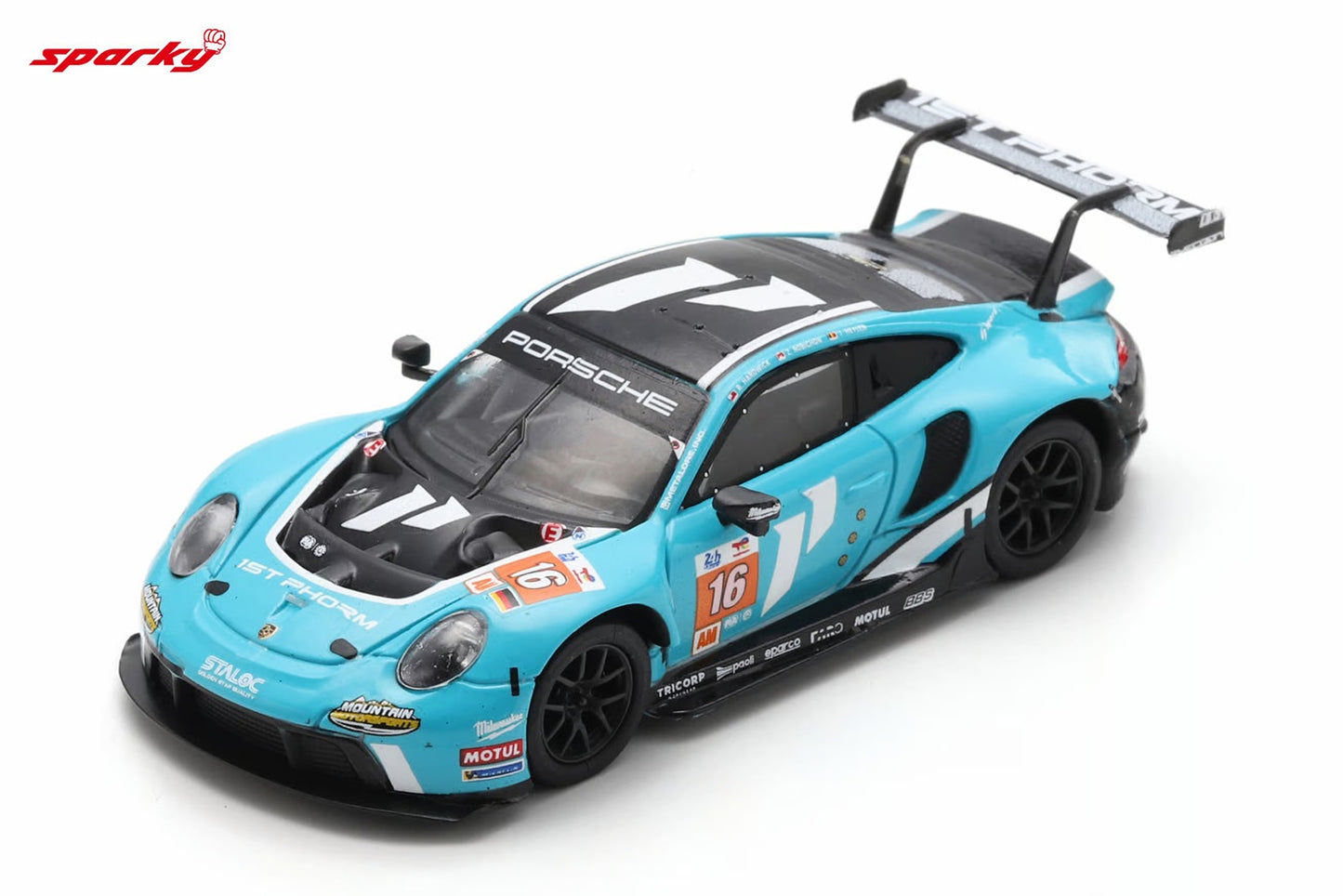 Spark Model - Porsche 911 RSR - 19 #16 Proton Competition Le Mans 24H 2023 - Scala 1/64 Y306