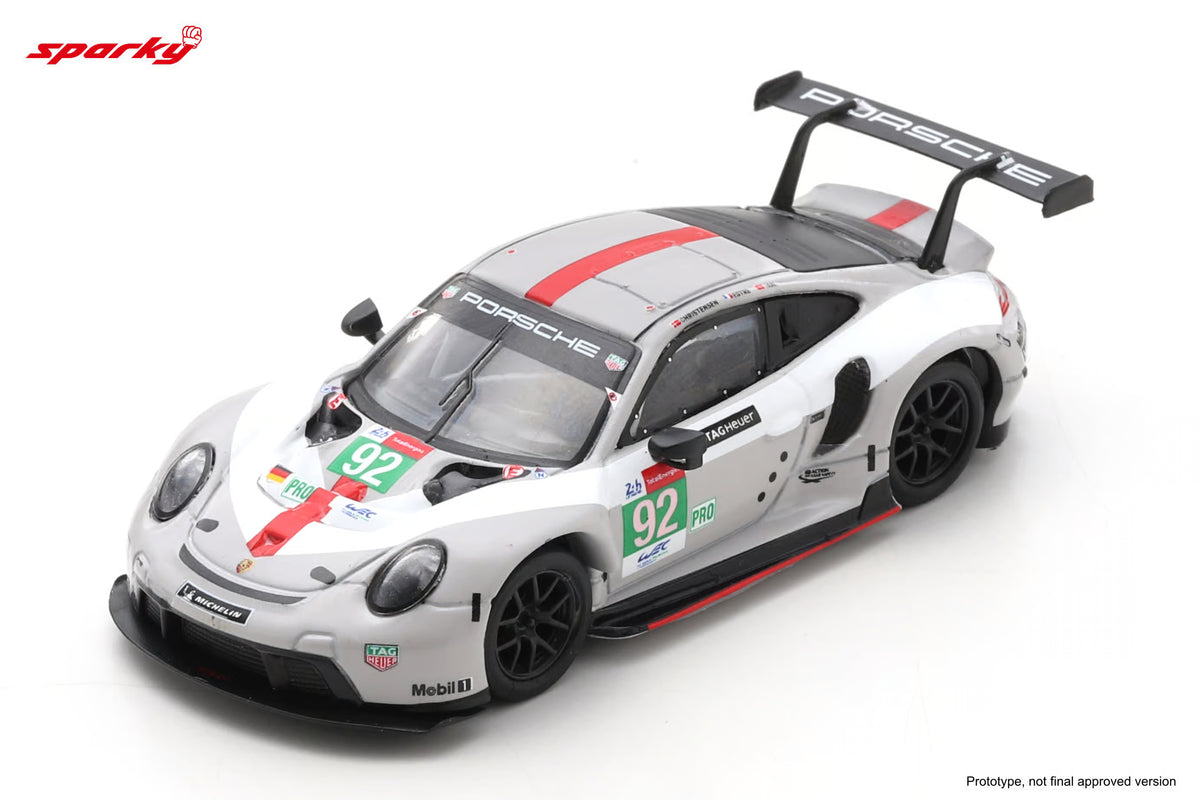 Porsche 911 RSR-19 #92 Porsche GT Team 3rd LMGTE Pro class 24H Le Mans 2021 - Spark Model - Scala 1/64 Y272