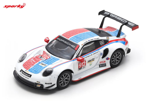 Porsche 911 RSR #912 Porsche GT - 24H DAYTONA 2019 - Spark Model - Scala 1/64 Y136