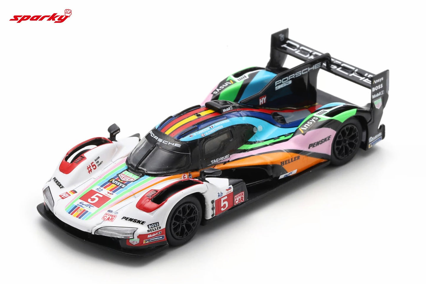 Spark Model - Porsche 963 #5 24h LeMans 2023 Porsche Penske Motorsport - Scala 1/64 Y300