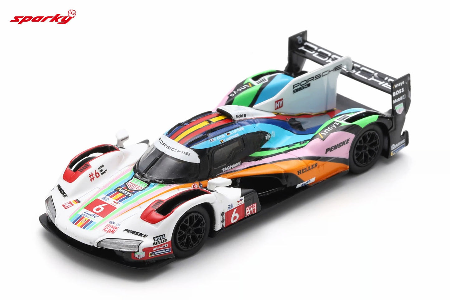 Spark Model - Porsche 963 #6 24h LeMans 2023 Porsche Penske Motorsport - Scala 1/64 Y301