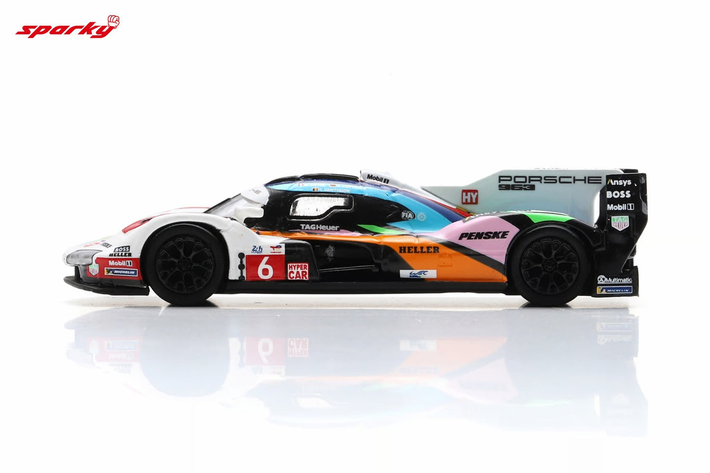 Spark Model - Porsche 963 #6 24h LeMans 2023 Porsche Penske Motorsport - Scala 1/64 Y301