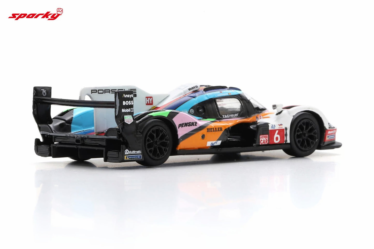 Spark Model - Porsche 963 #6 24h LeMans 2023 Porsche Penske Motorsport - Scala 1/64 Y301