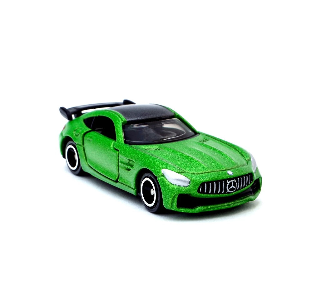 Mercedes Benz AMG GT R Green - Takara Tomy Tomica - Scala 1/64 Circa