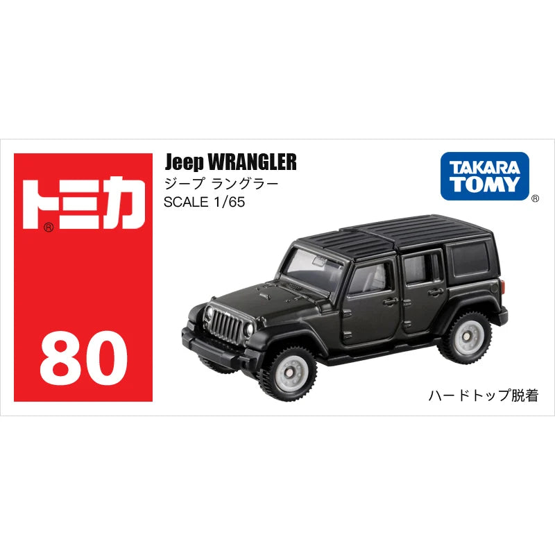 Jeep Wrangler Black - Takara Tomy Tomica - Scala 1/65