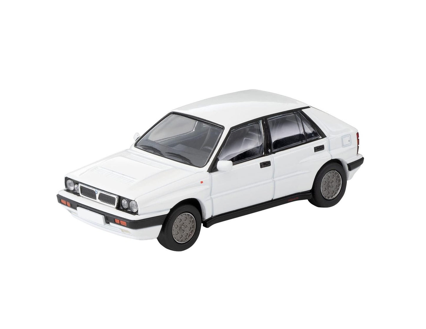 Lancia Delta HF Integrale 16V White - Tomytec Tomica Limited Vintage Neo - Scala 1/64 LV-N130d