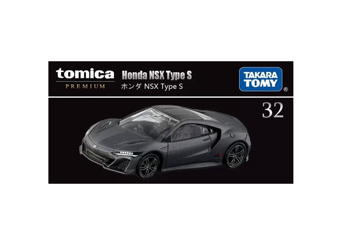 Honda NSX Type S 32 Black - Premium - Takara Tomy Tomica - Scala 1/64 Circa