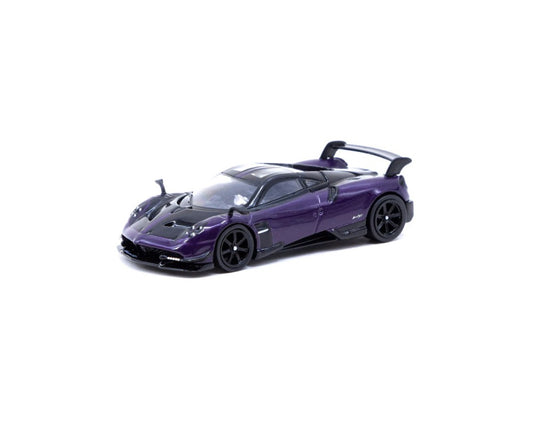 Pagani Huayra BC Viola PSO - Tarmac Works GLOBAL64 - Scala 1/64 T64G-TL014-PU