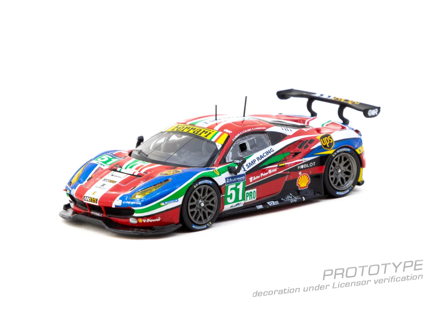 Ferrari 488 GTE 24h of Le Mans 2016 - HOBBY64 - Tarmac Works - Scala 1/64 T64-071-16WEC51