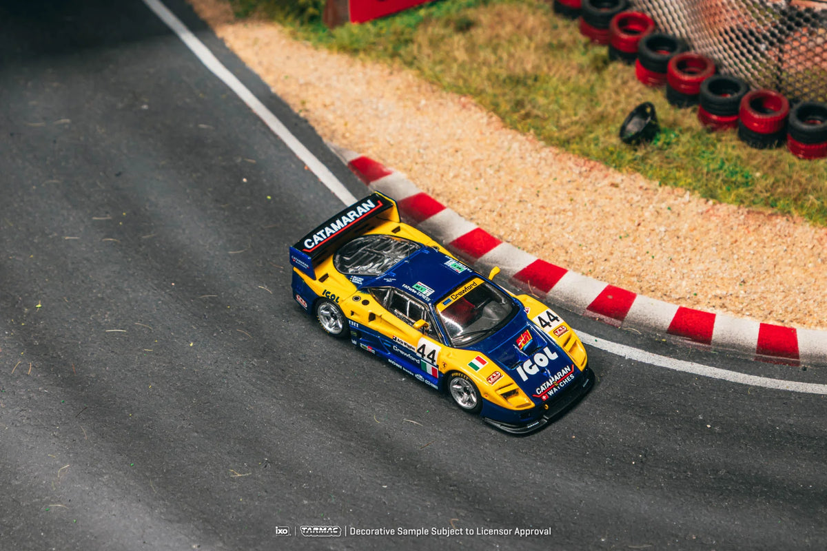 Ferrari F40 GTE 24h of Le Mans 1996 - HOBBY64 - Tarmac Works - Scala 1/64 T64-088-96LM44