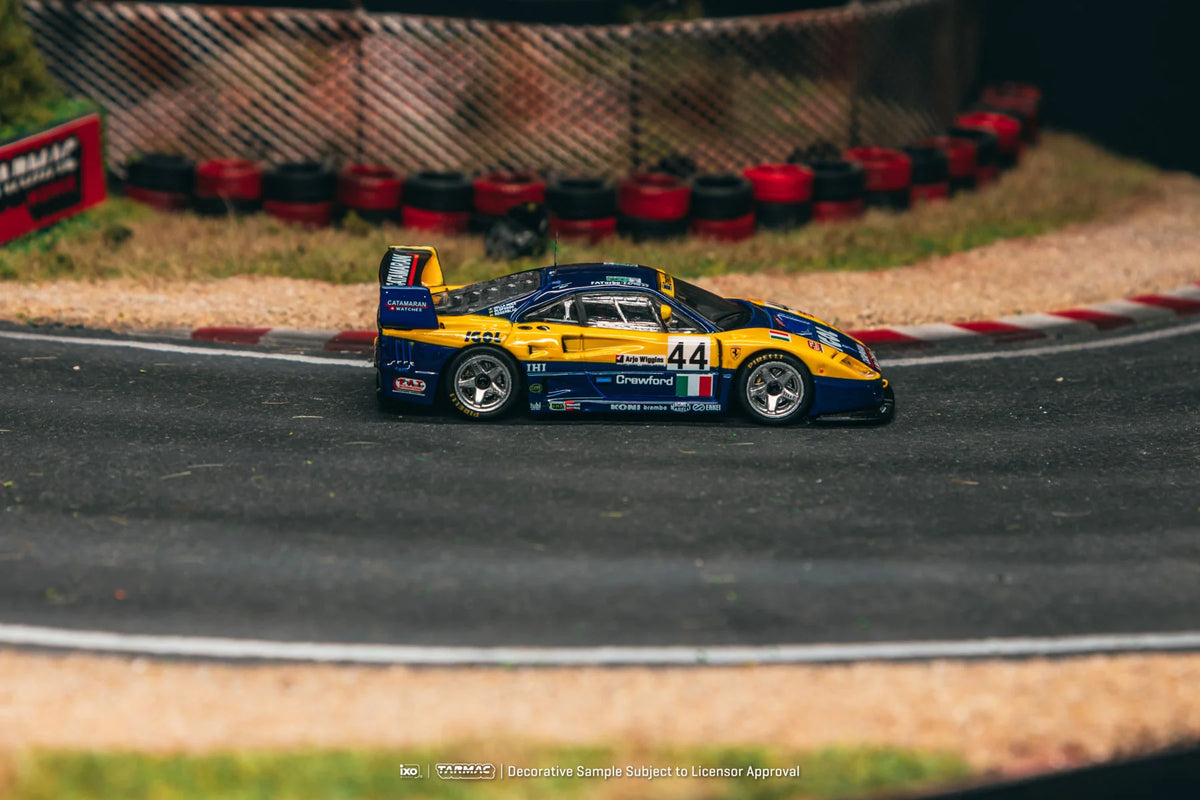 Ferrari F40 GTE 24h of Le Mans 1996 - HOBBY64 - Tarmac Works - Scala 1/64 T64-088-96LM44