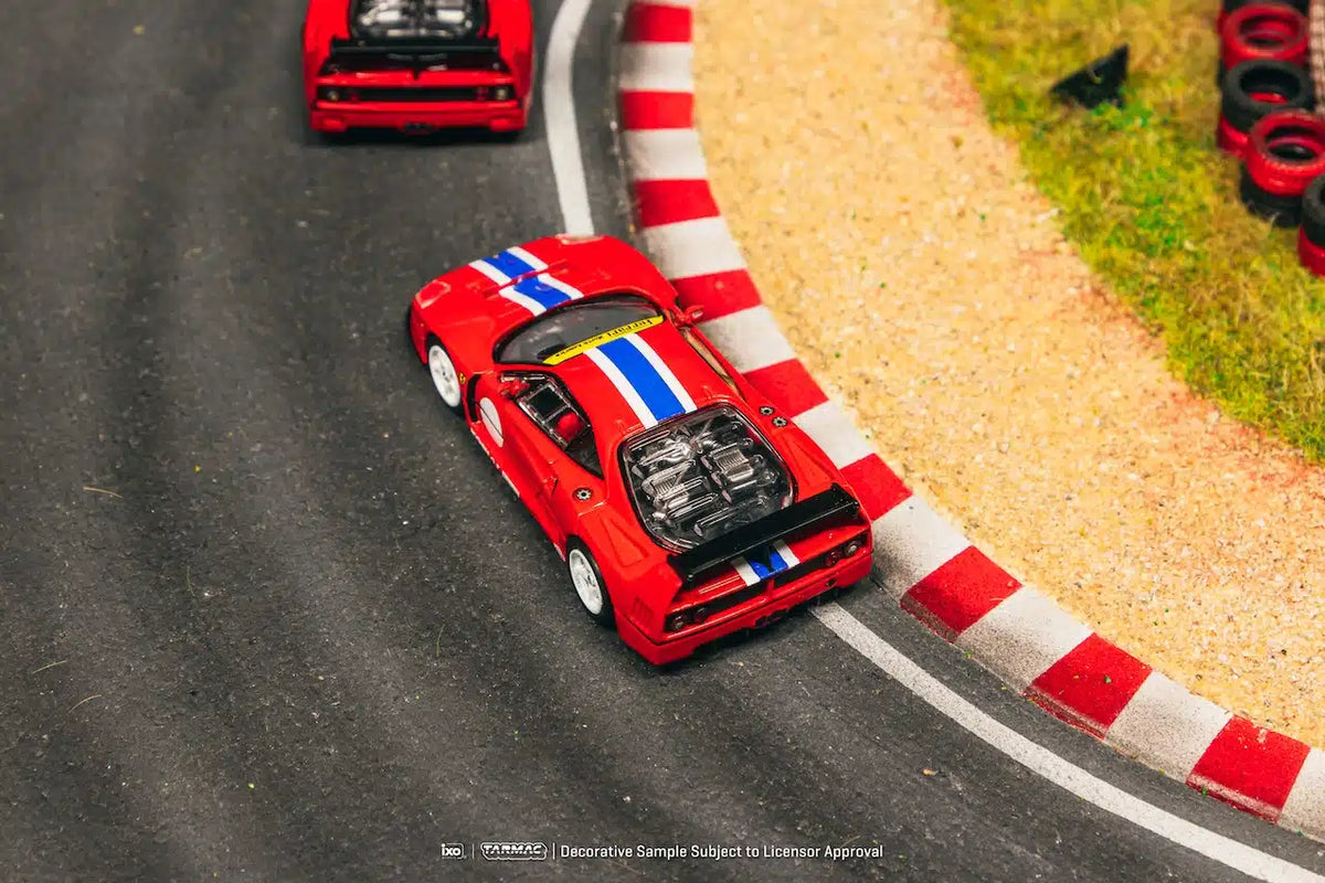 Ferrari F40 LM Red - HOBBY64 - Tarmac Works - Scala 1/64 T64-075-RE2