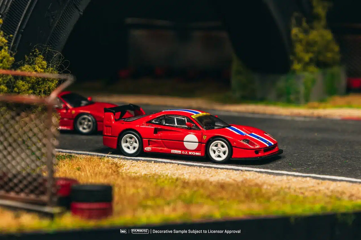 Ferrari F40 LM Red - HOBBY64 - Tarmac Works - Scala 1/64 T64-075-RE2