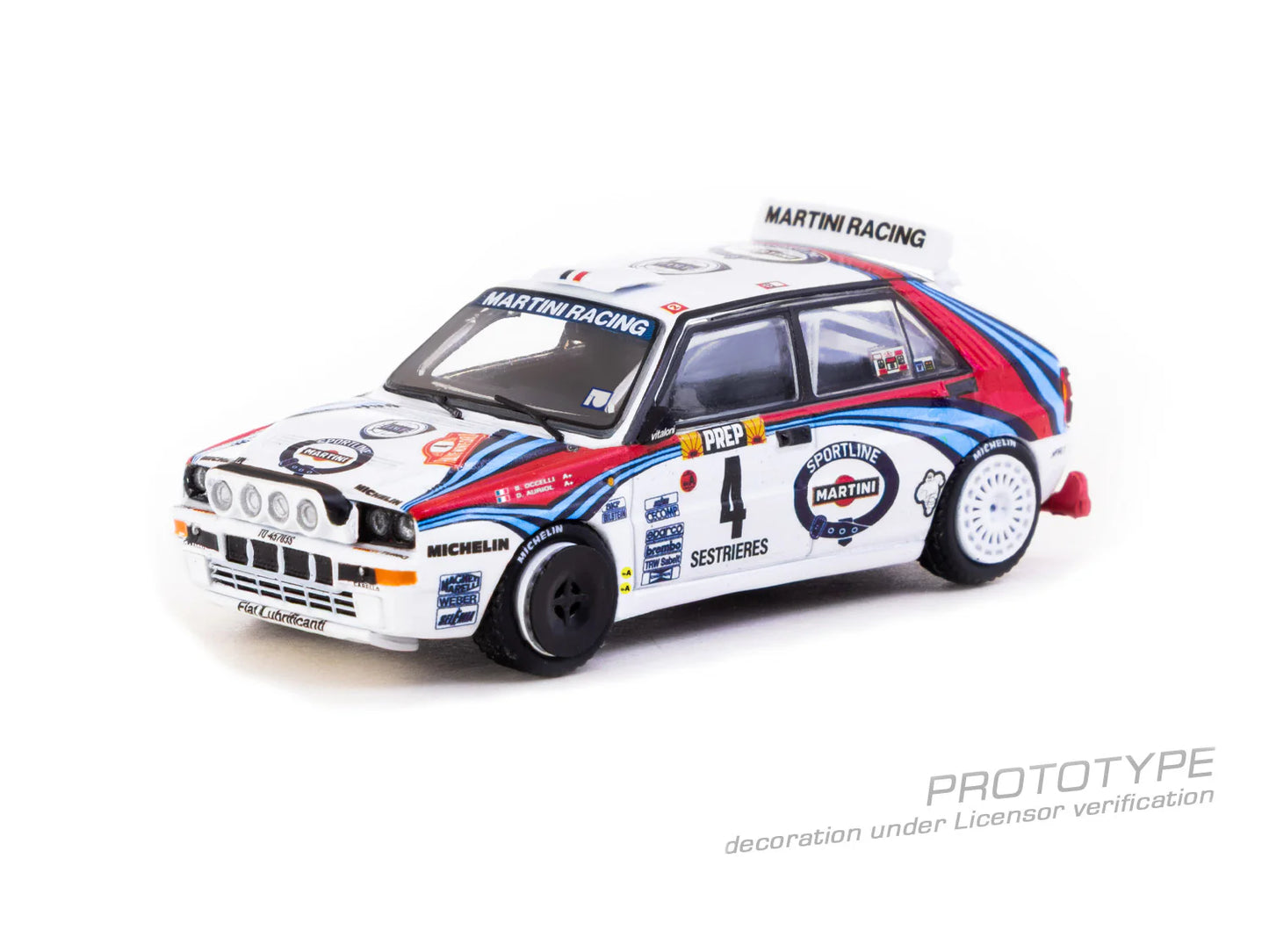 Lancia Delta HF Integrale Monte Carlo Rally 1992 #04 Winner - HOBBY64 - Tarmac Works - Scala 1/64 T64-049-92MCR04