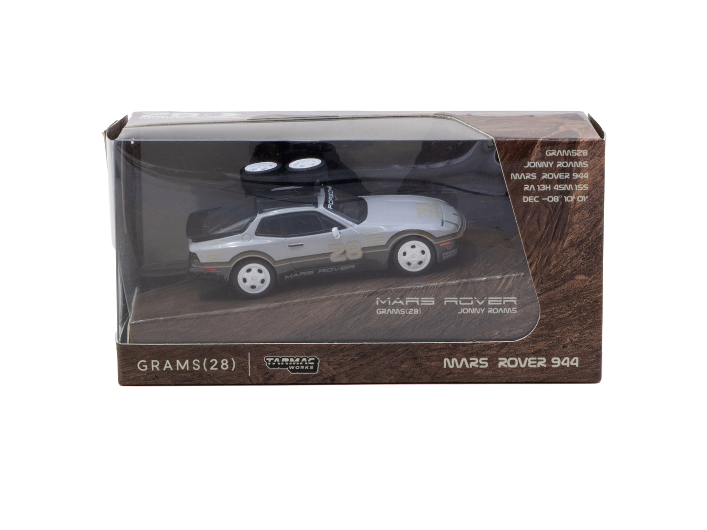 Mars Rover Porsche 944 Grams28 Mars Rover - GLOBAL64 - Tarmac Works - Scala 1-64 T64S-018-G28