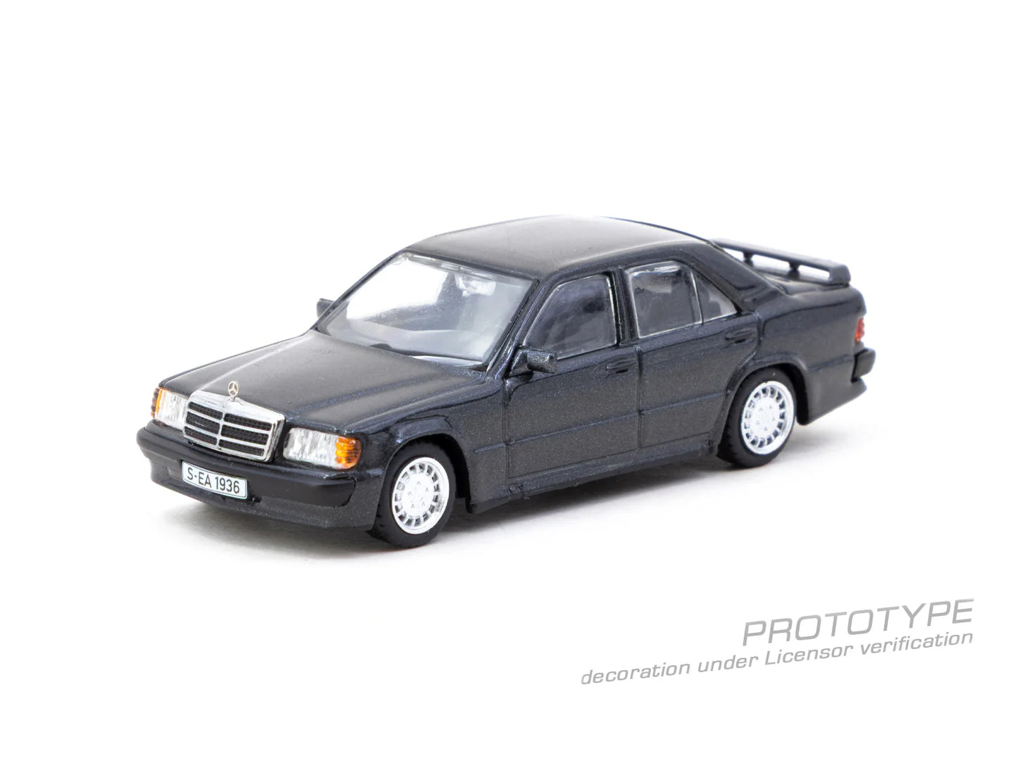 Mercedes-Benz 190 E 2.3-16 Blue-Black Metallic - GLOBAL64 - Tarmac Works - Scala 1/64 T64G-047-BK