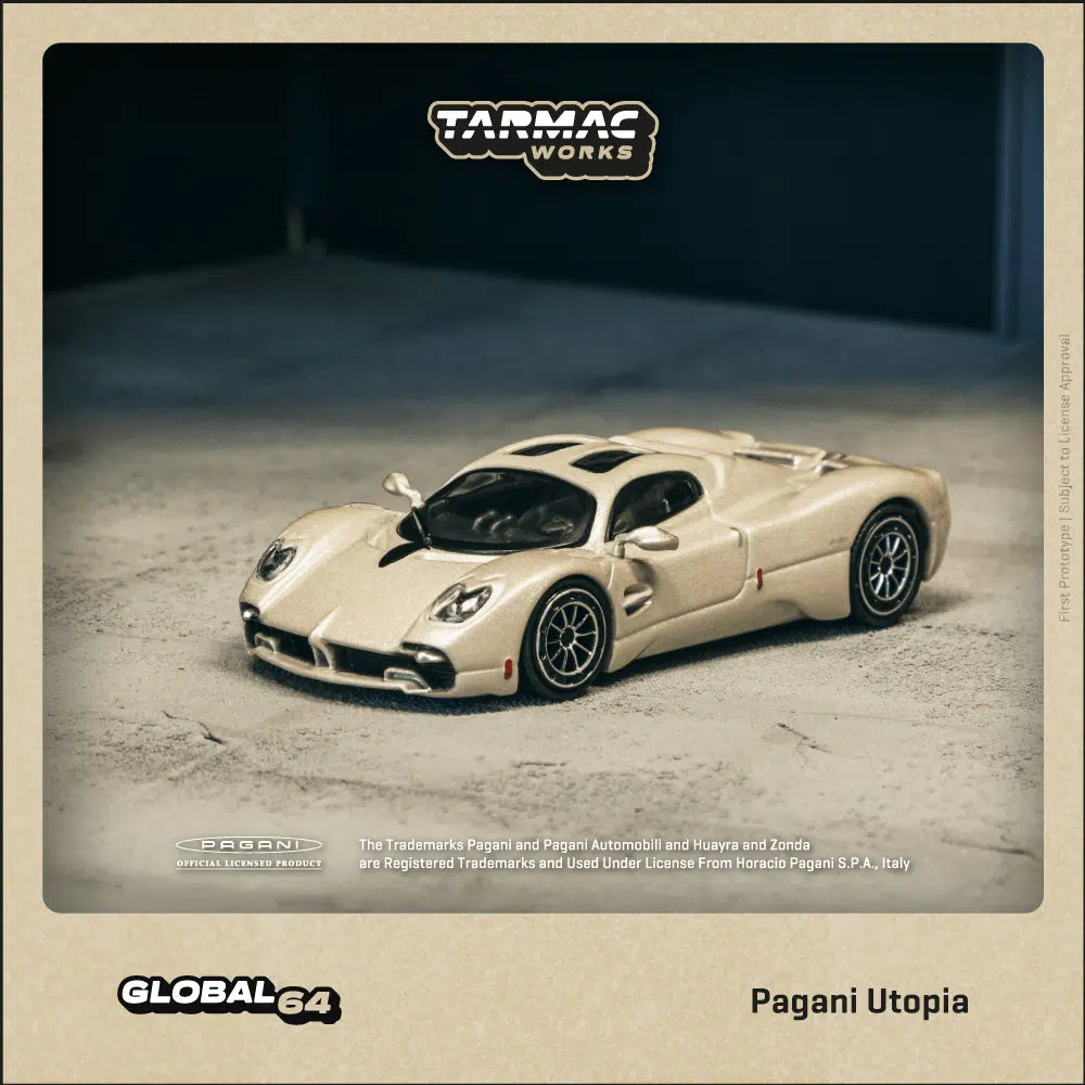 Pagani Utopia Rinascimento - GLOBAL64 - Tarmac Works - Scala 1/64 T64G-TL055-BI