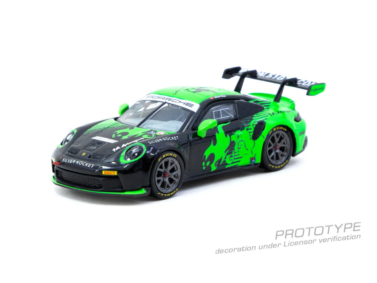 Porsche 911 GT3 Cup (992) Fire Monkey Motorsport - HOBBY64 - Tarmac Works - Scala 1/64 T64-093-FMM