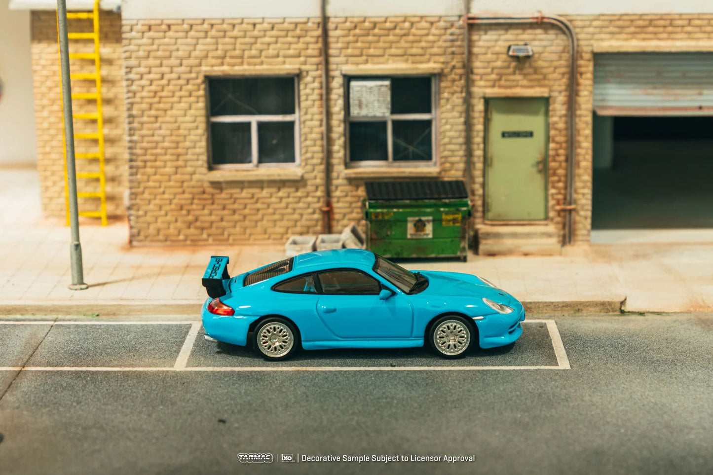 Porsche 911 Gt3 (996) Light Blue - GLOBAL64 - Tarmac Works - Scala 1/64 T64G-069-BL