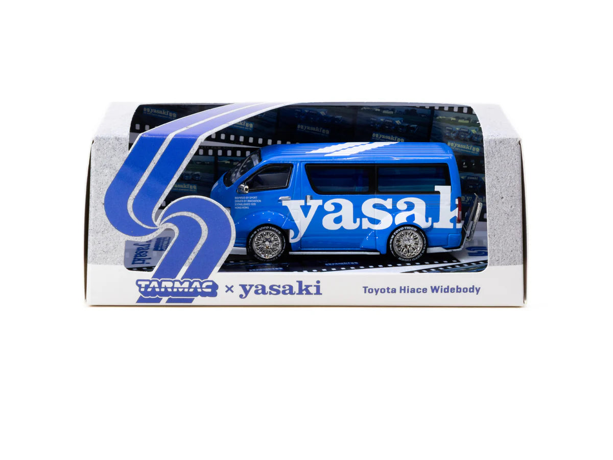 Toyota Hiace Widebody Yasaki Special Edition - HOBBY64 - Tarmac Works - Scala 1/64 T64-038-YAS