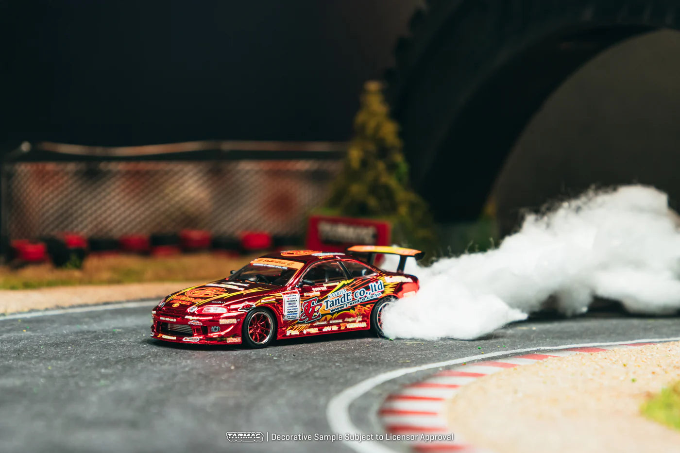 Toyota VERTEX Ridge TE3006 Soarer Chrome Red - Tokyo Auto Salon 2026 Special Edition - GLOBAL64 - Tarmac Works - Scala 1/64 T64G-080-TE3006