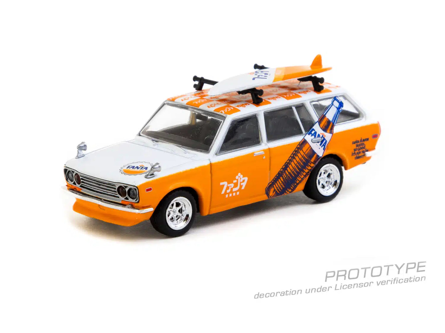 Datsun Bluebird 510 Wagon FANTA - Tarmac Works GLOBAL64 - Scala 1/64 T64G-026-FA