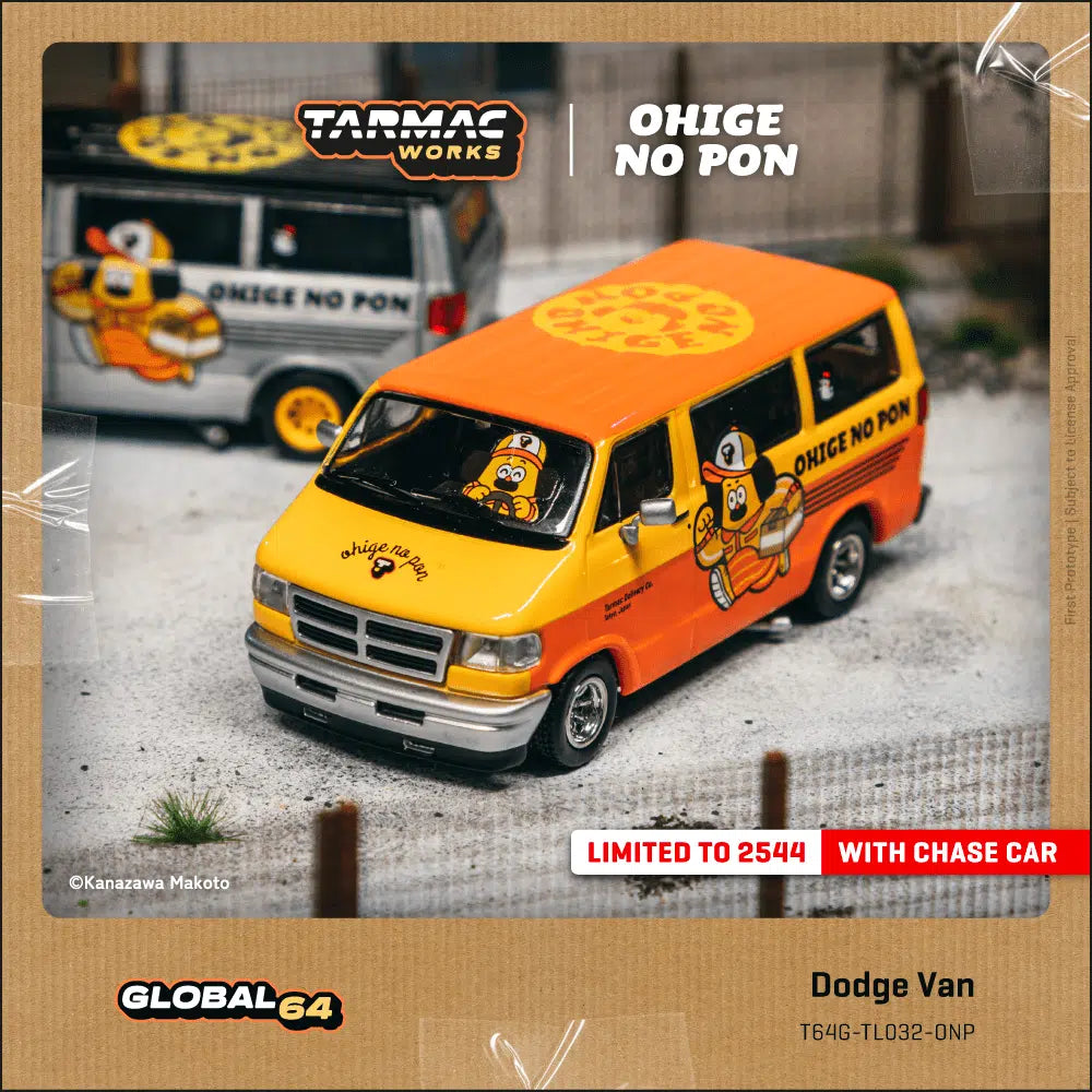 Dodge Van OHIGE no PON - Tarmac Works GLOBAL64 - Scala 1/64 T64G-TL032-ONP