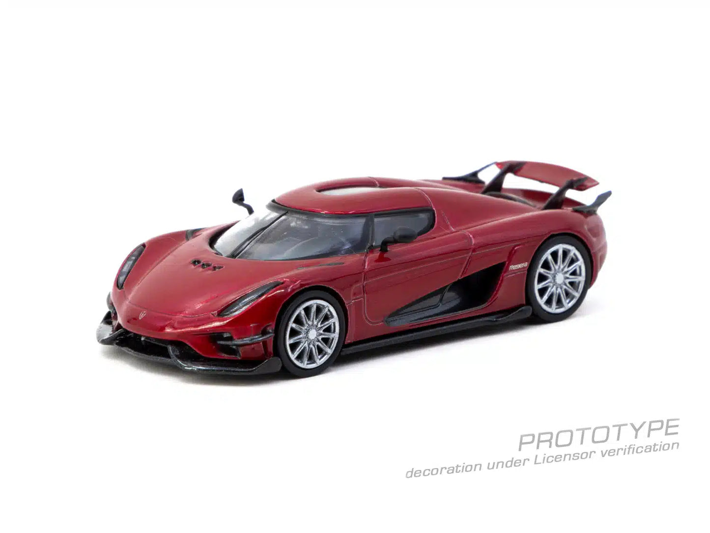 Koenigsegg Regera Red Metallic - Tarmac Works GLOBAL64 - Scala 1/64 T64G-TL017-RE