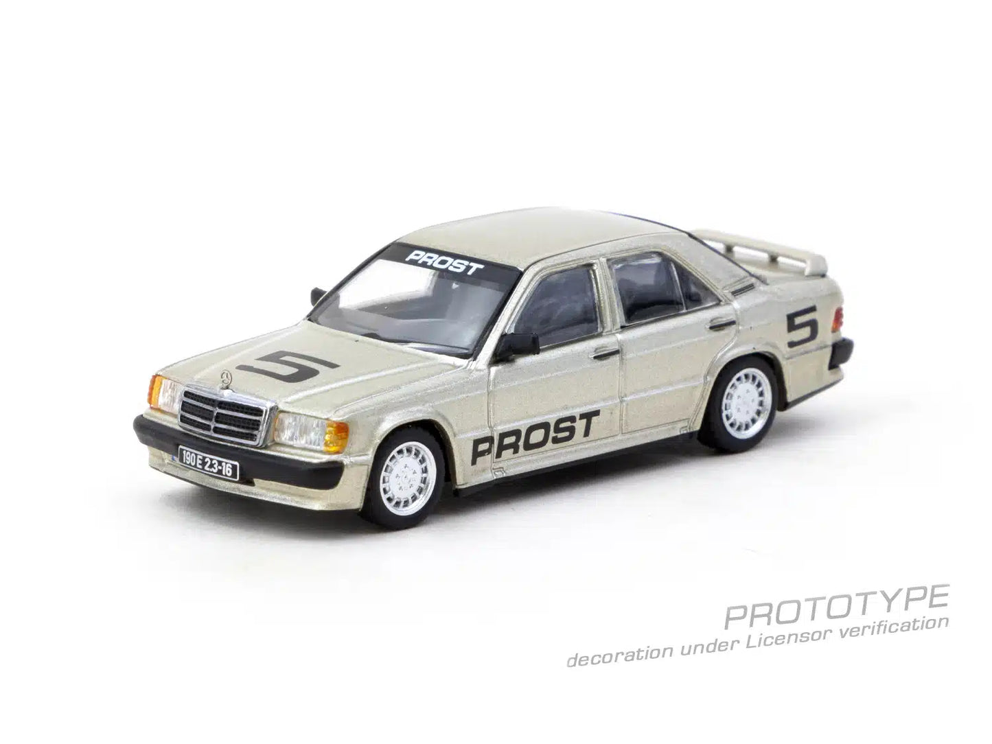 Mercedes-Benz 190 E 2.3-16 Race of Champion 1984 Alain Prost - GLOBAL64 - Tarmac Works - Scala 1/64 T64G-047-84ROC05