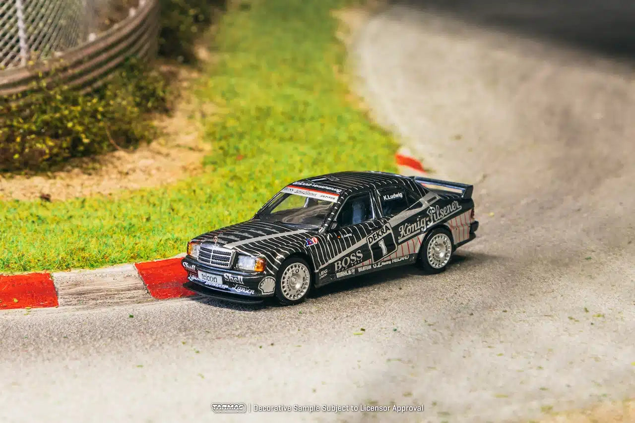 Mercedes-Benz 190 E 2.5-16 EVO 1 DTM 1989 Klaus Ludwig - Tarmac Works GLOBAL64 - Scala 1/64 T64G-057-89DTM01