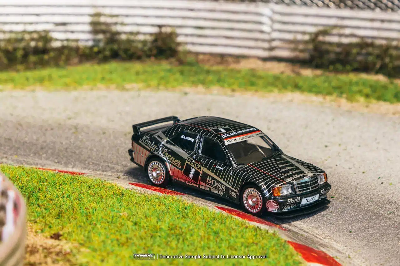 Mercedes-Benz 190 E 2.5-16 EVO 1 DTM 1989 Klaus Ludwig - Tarmac Works GLOBAL64 - Scala 1/64 T64G-057-89DTM01