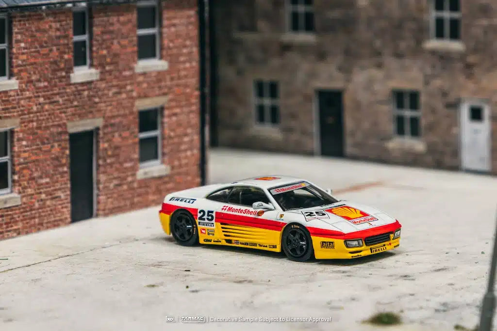 Ferrari 348 Challenge Italian GT 1994 Oscar Larrauri - Tarmac Works HOBBY64 - Scala 1/64 T64-082-94IGT25