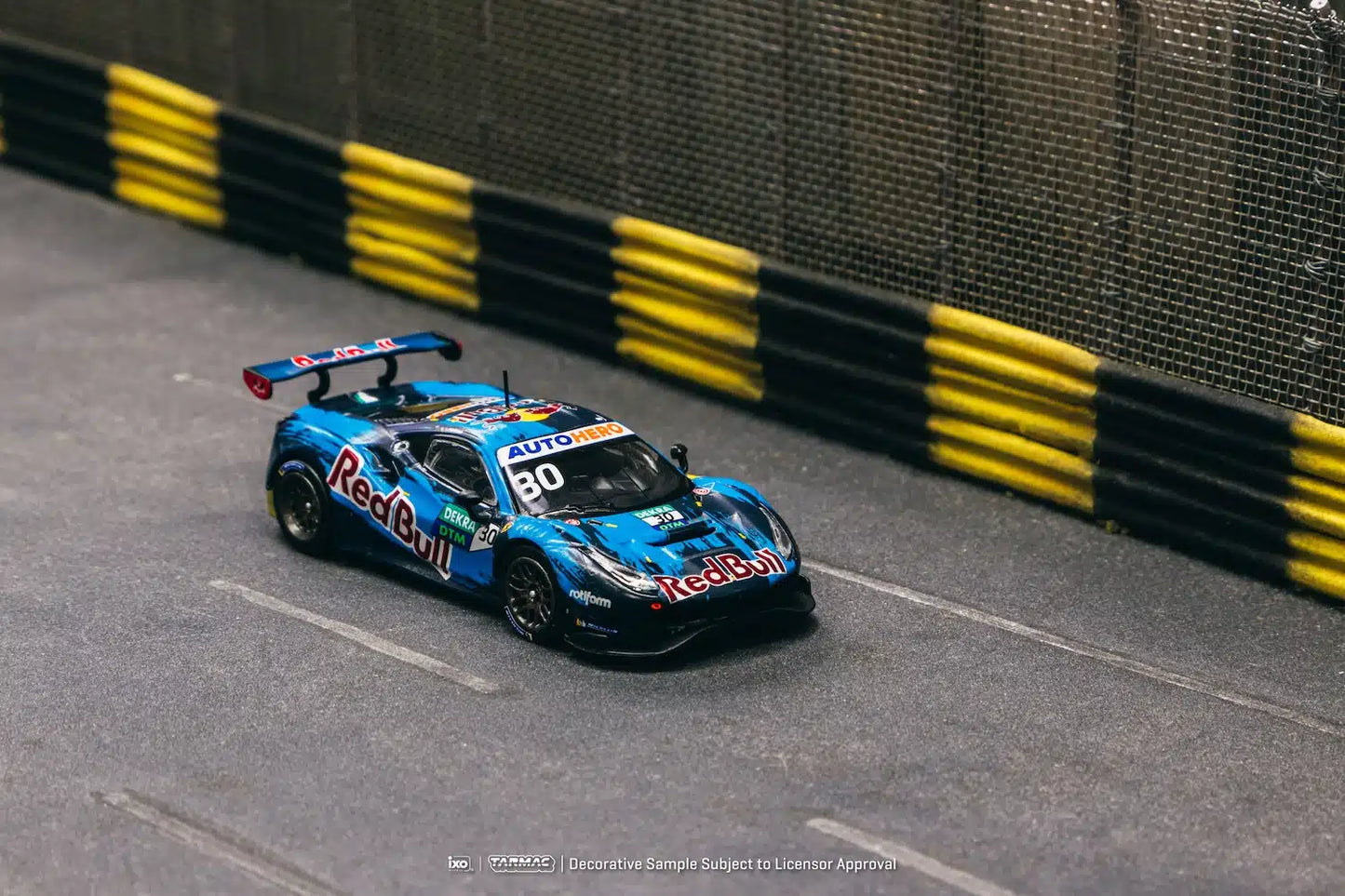 Ferrari 488 GT3 DTM 2021 Monza Race 1 Winner Liam Lawson - Tarmac Works - HOBBY64 - Scala 1/64 T64-072-21DTM30