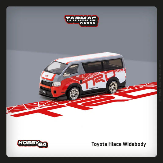 Toyota Hiace Widebody TRD - Tarmac Works HOBBY64 - Scala 1/64 T64-038-TRD
