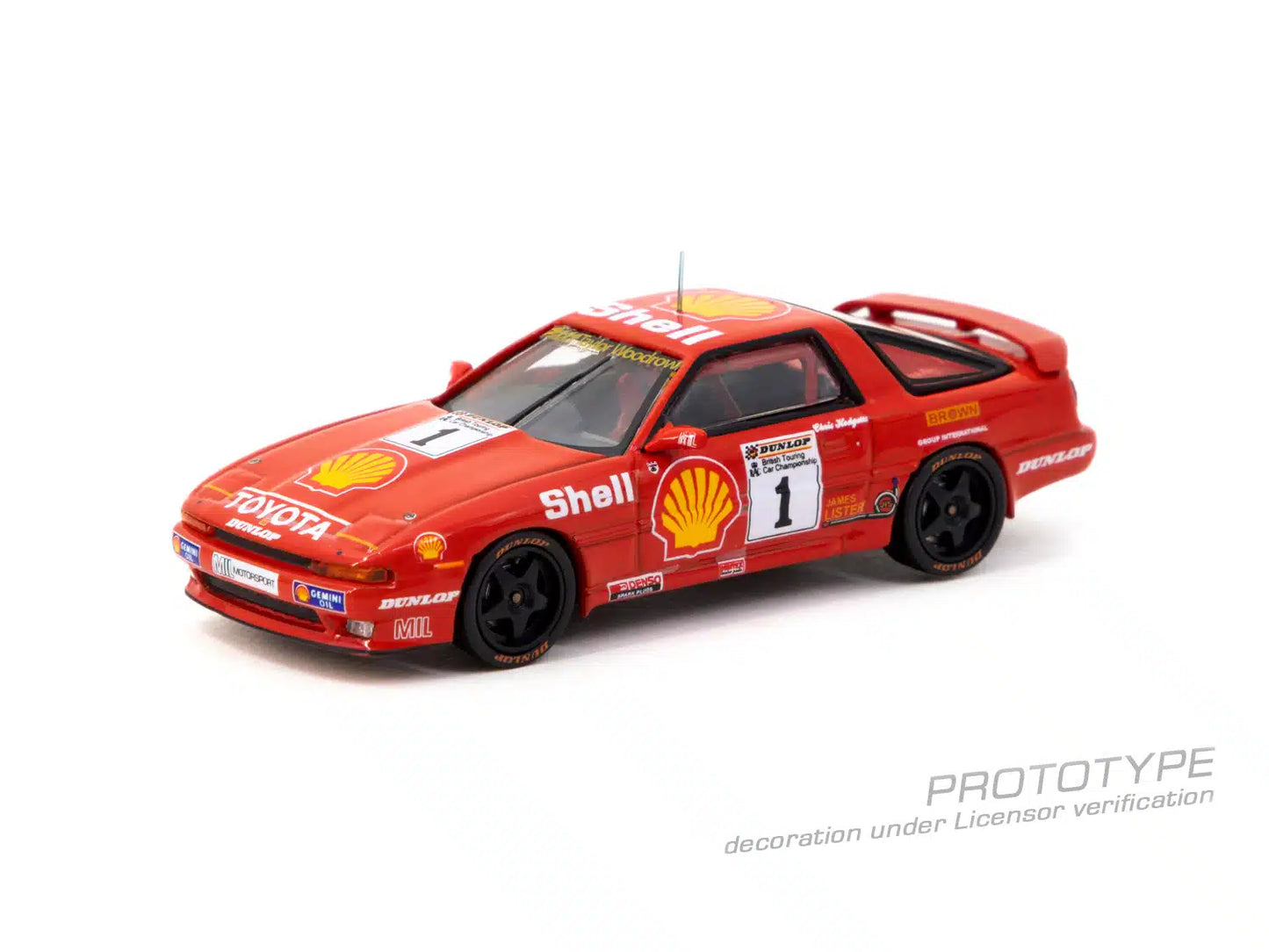 Toyota Supra Turbo (MA70) BTCC 1988 Chris Hodgetts - Tarmac Works HOBBY64 - Scala 1/64 T64-064-88BTC01