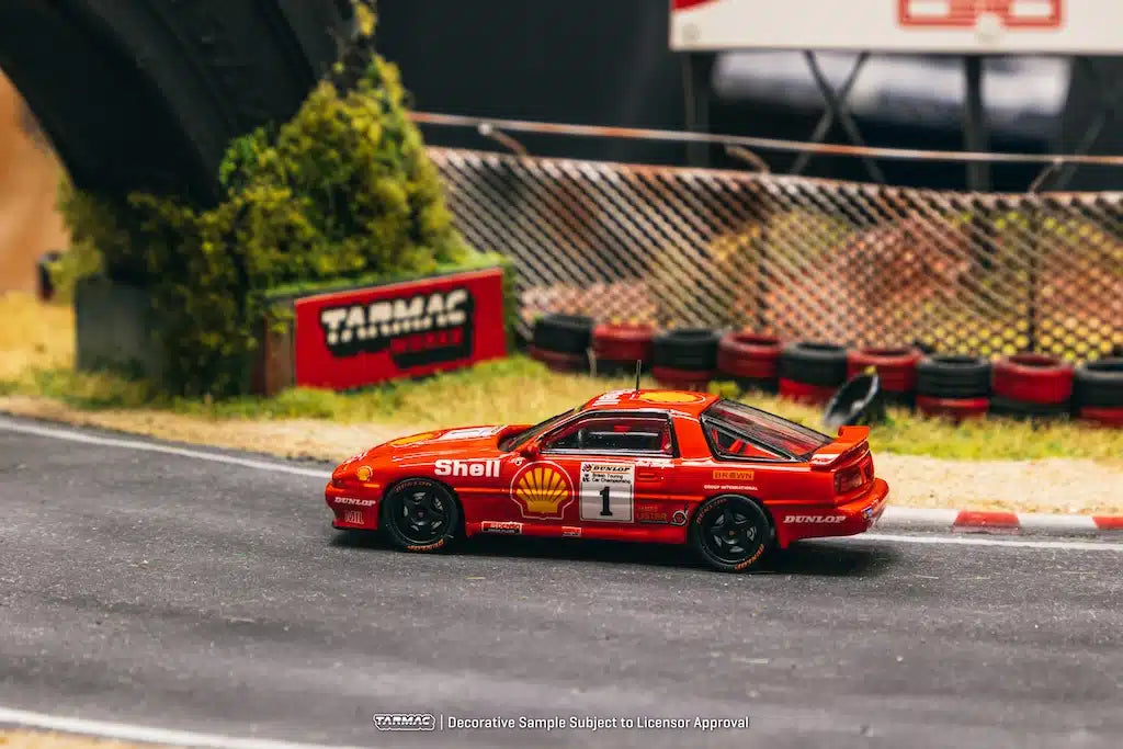 Toyota Supra Turbo (MA70) BTCC 1988 Chris Hodgetts - Tarmac Works HOBBY64 - Scala 1/64 T64-064-88BTC01
