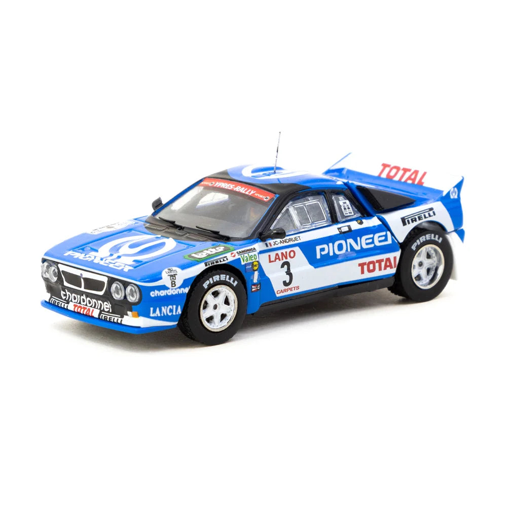 Lancia 037 Rally Ypres 24 Hours Rally 1983 - Tarmac Works HOBBY64+ - Scala 1/64 T64P-TL002-83YR03