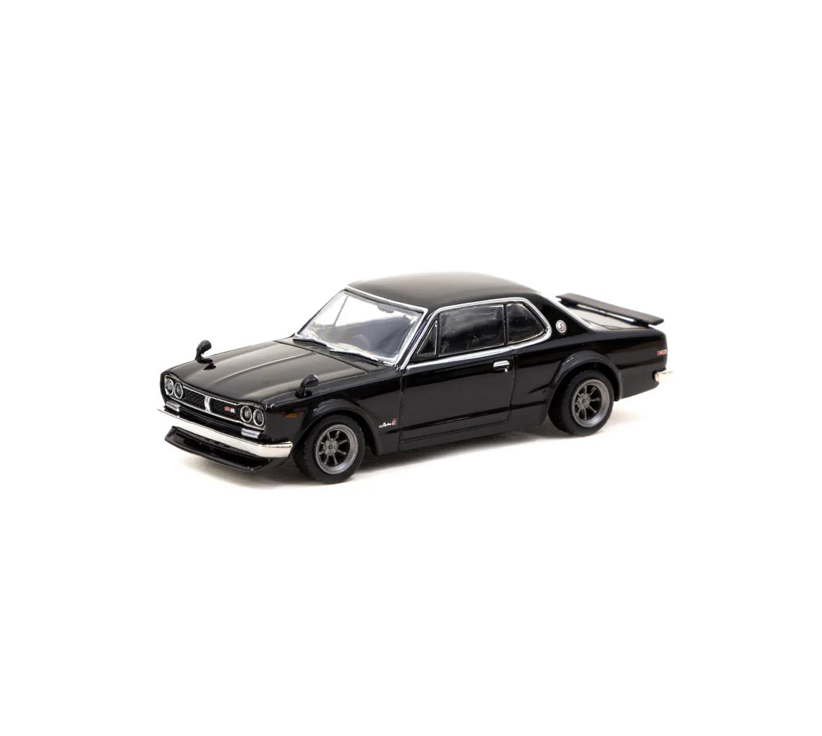 Nissan Skyline 2000 GT-R (KPGC10) Black "Global64" Series MiJo Exclusives - Tarmac Works - Scala 1/64 T64G-043-BK