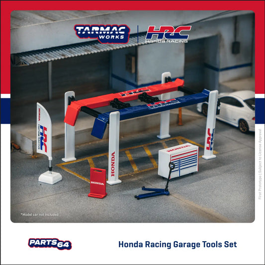 Garage tools set Honda Racing - Tarmac Works PARTS64 - Scala 1/64 T64A-TL001-HRC