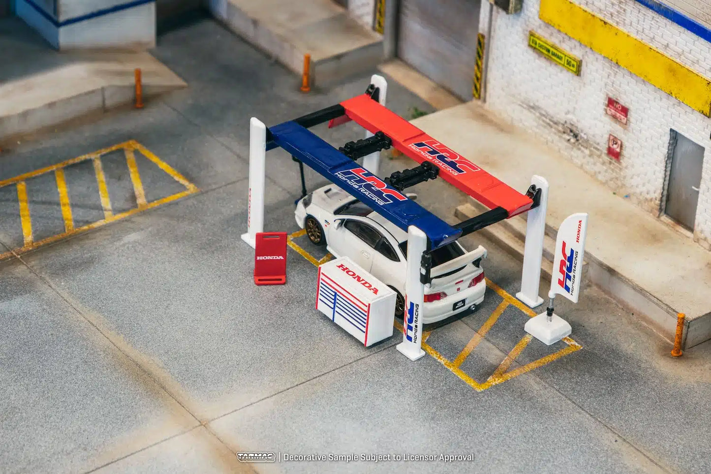 Garage tools set Honda Racing - Tarmac Works PARTS64 - Scala 1/64 T64A-TL001-HRC