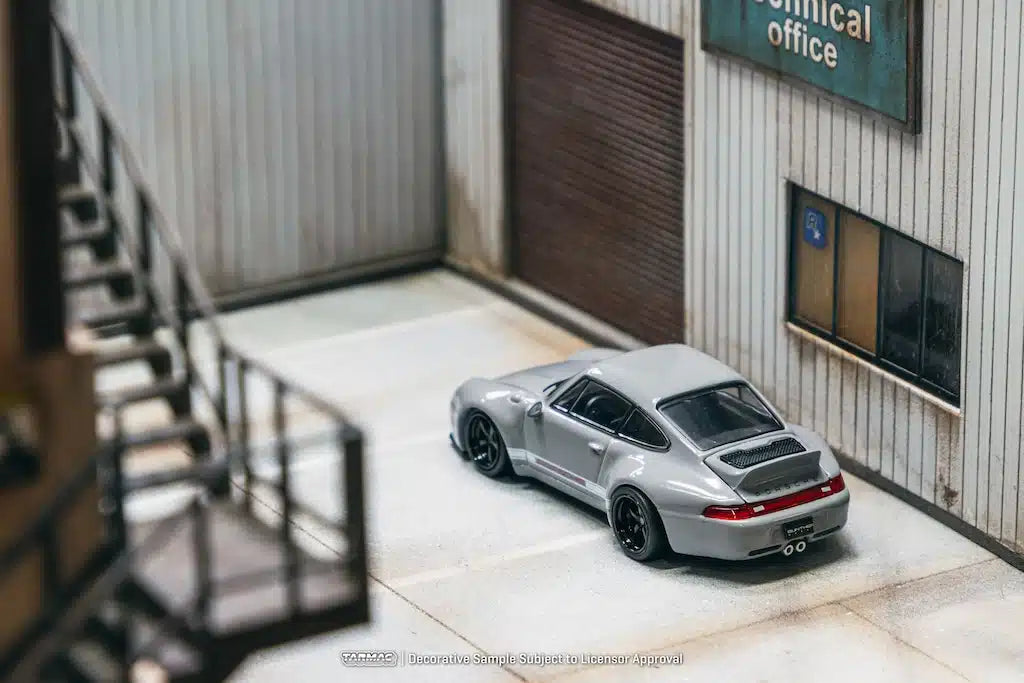 993 Remastered By Gunther Werks Grey - Tarmac Works ROAD64 - Scala 1/64 T64R-TL054-GY