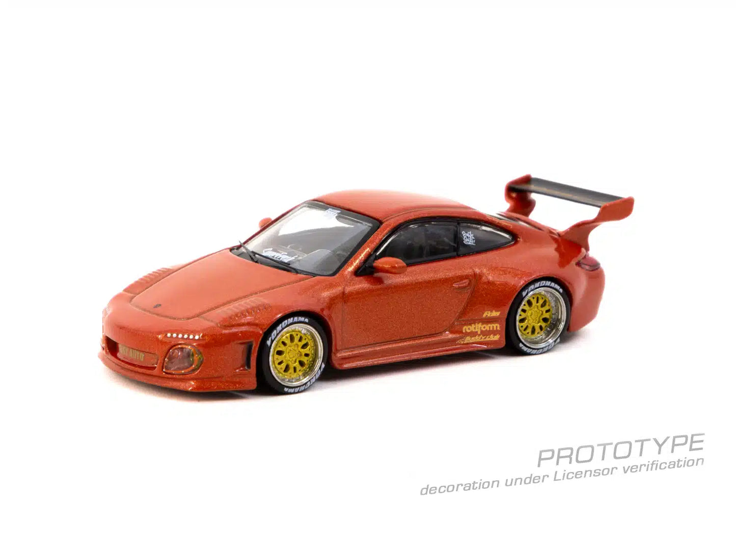 Porsche Old & New 997 Red Metallic - Tarmac Works ROAD64 - Scala 1/64 T64R-TL053-REM