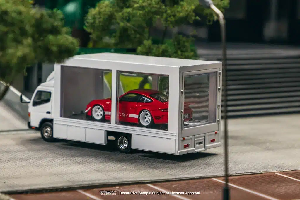 Mitsubishi Fuso Canter Mobile Display Truck - Tarmac Works - TRUCK64 - Scala 1/64 T64T-TL002-DW